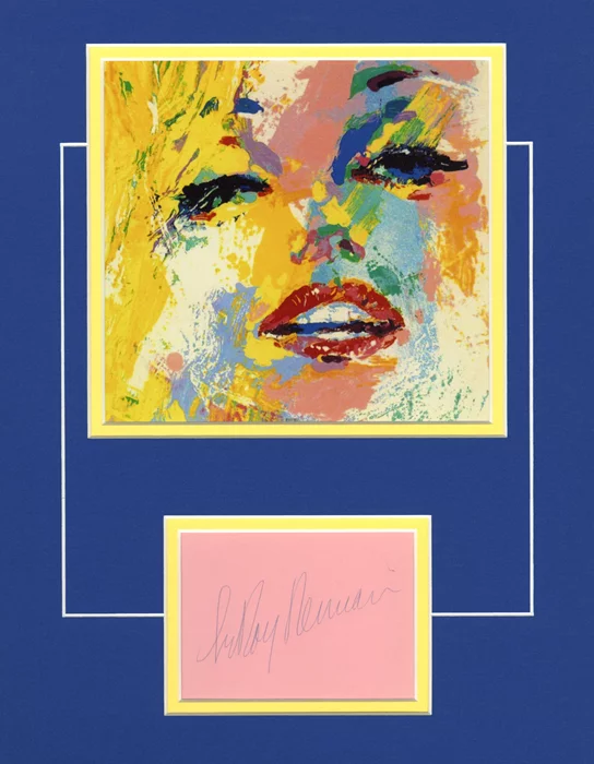 LeRoy Neiman autograph