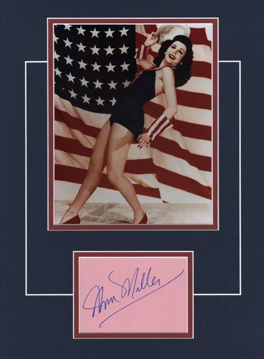 Ann Miller autograph
