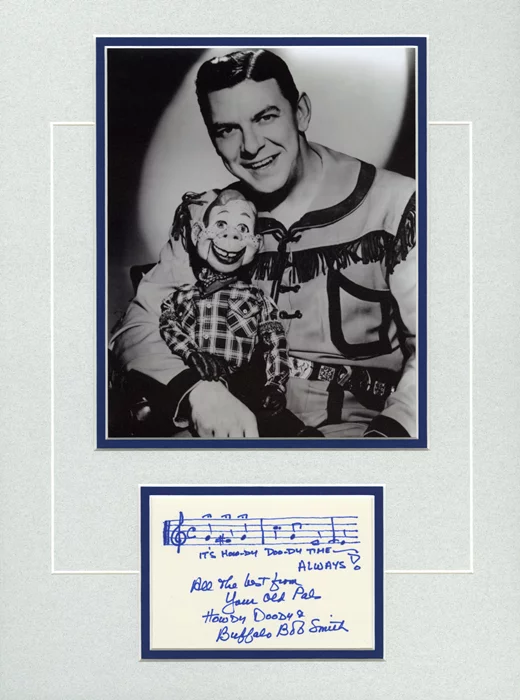 Buffalo Bob Smith autograph