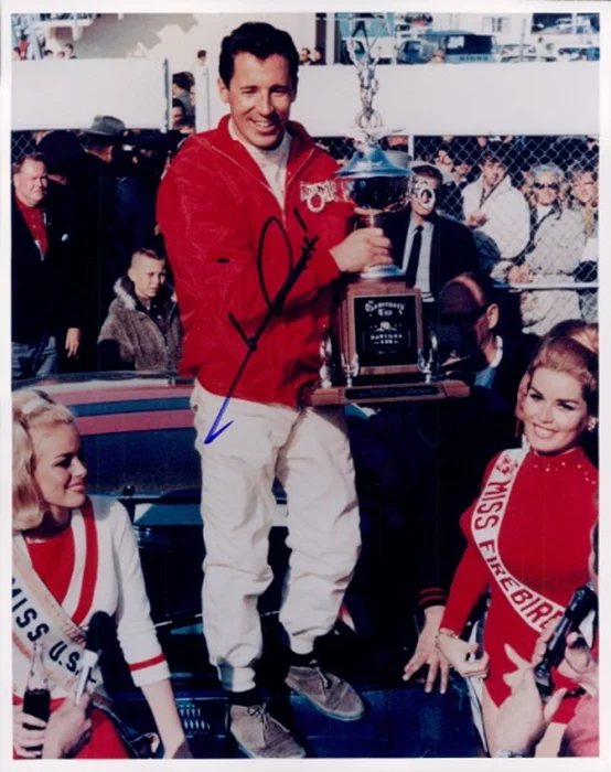 Mario Andretti autograph