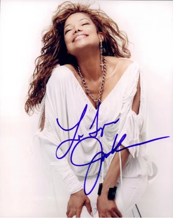 LaToya Jackson autograph