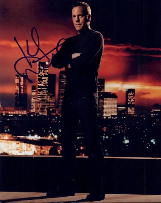 Kiefer Sutherland autograph