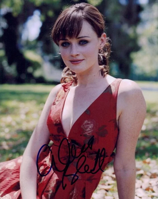Alexis Bledel autograph