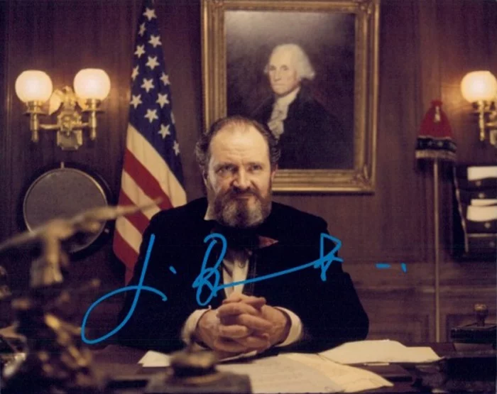 Jim Broadbent autograph