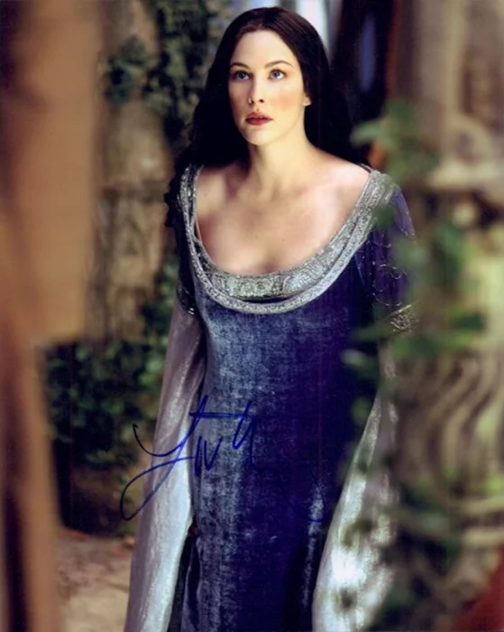 Liv Tyler autograph