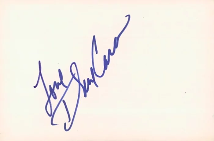 Irene Cara autograph