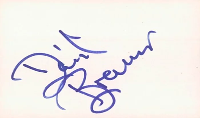 David Brenner autograph