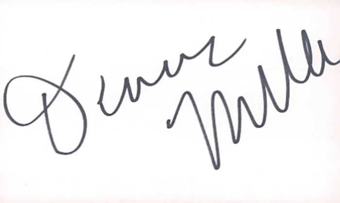 Dennis Miller autograph
