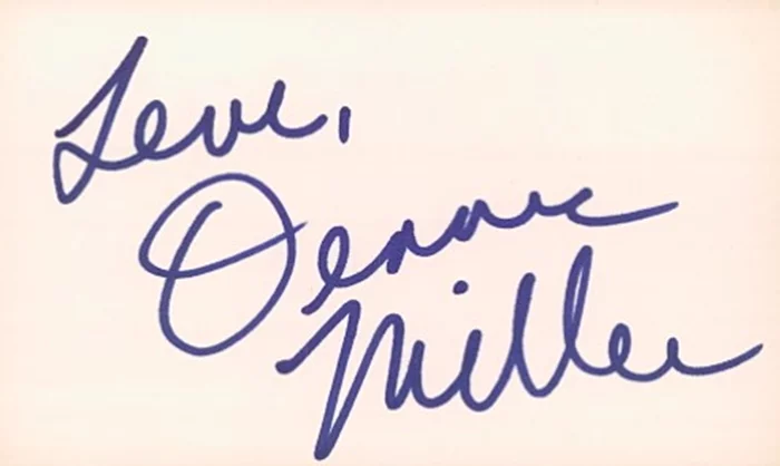Dennis Miller autograph