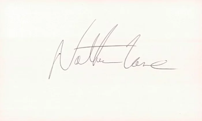 Nathan Lane autograph