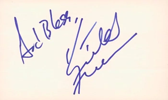 Kim Fields autograph