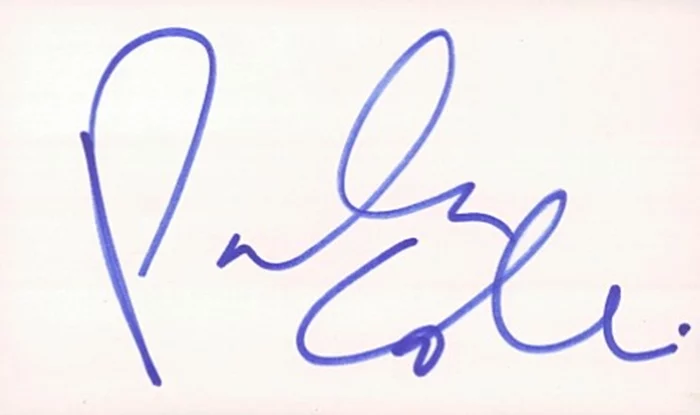 Paula Cole autograph