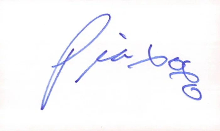 Pia Zadora autograph