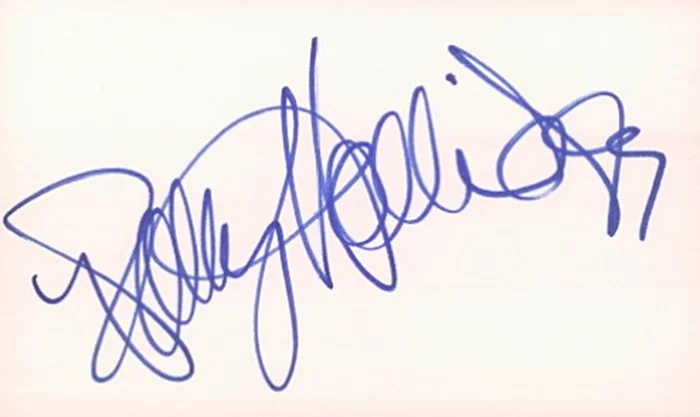 Polly Holliday autograph