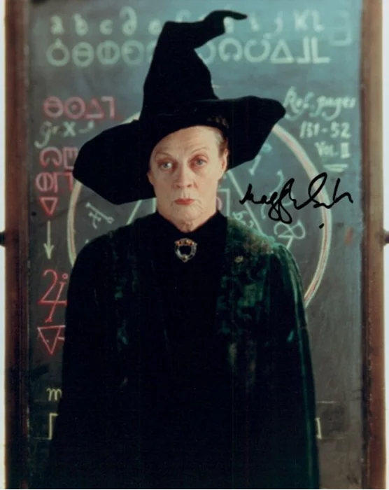 Maggie Smith autograph