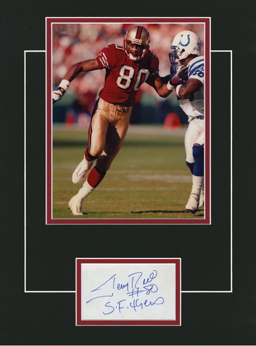 Jerry Rice autograph