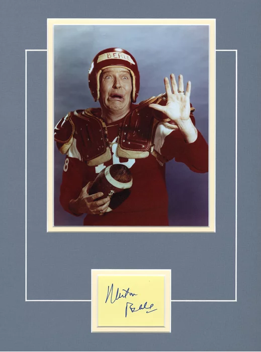 Milton Berle autograph