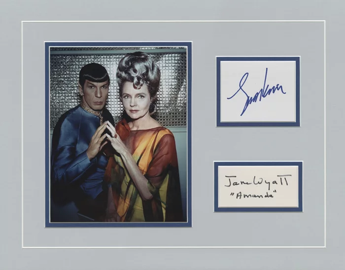 Star Trek autograph