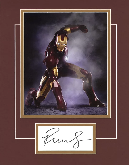 Iron Man autograph