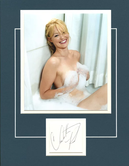 Charlotte Ross autograph