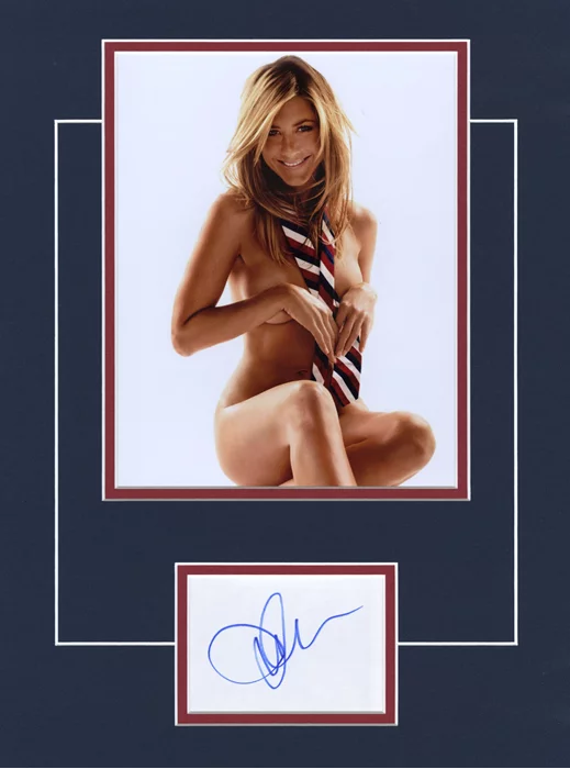 Jennifer Aniston autograph