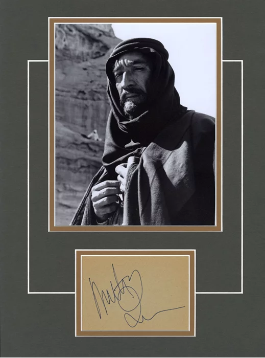 Anthony Quinn autograph