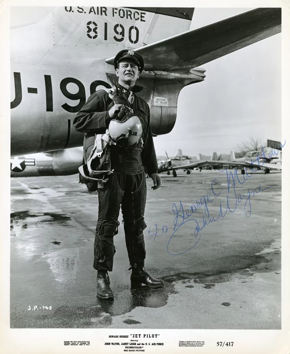John Wayne autograph