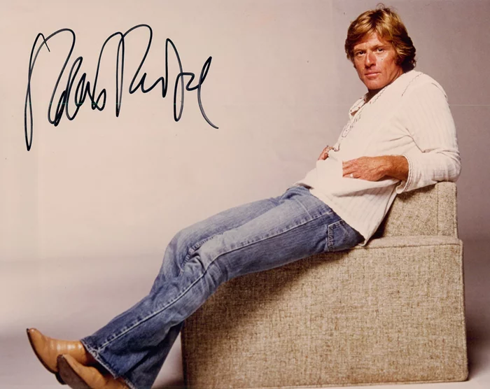 Robert Redford autograph