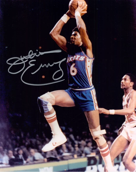 Julius Erving autograph