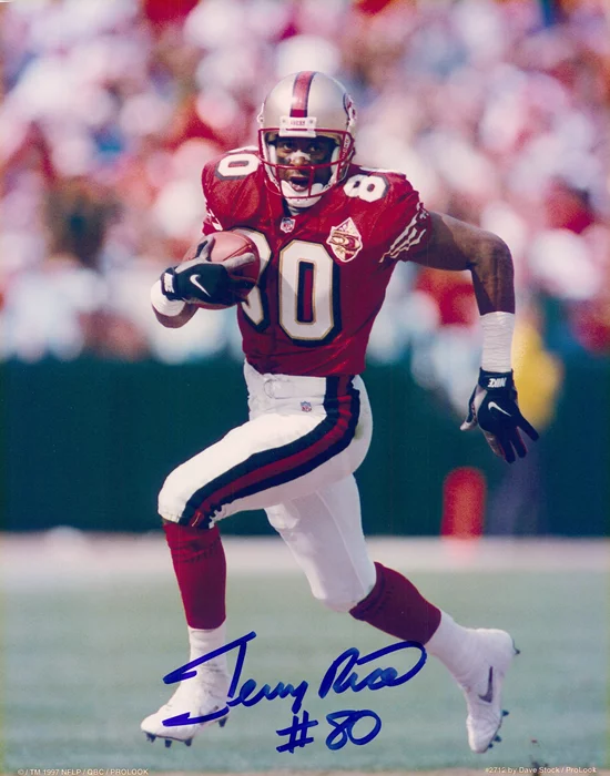 Jerry Rice autograph