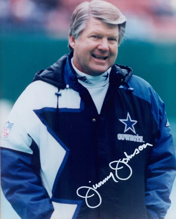 Jimmy Johnson autograph
