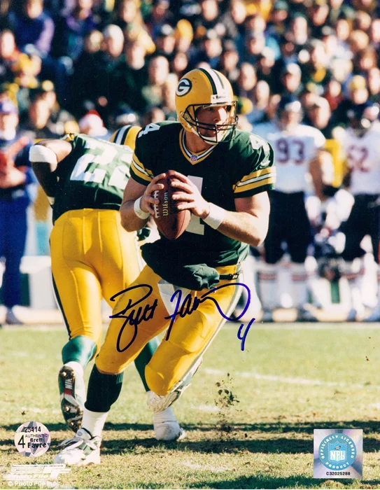 Brett Favre autograph