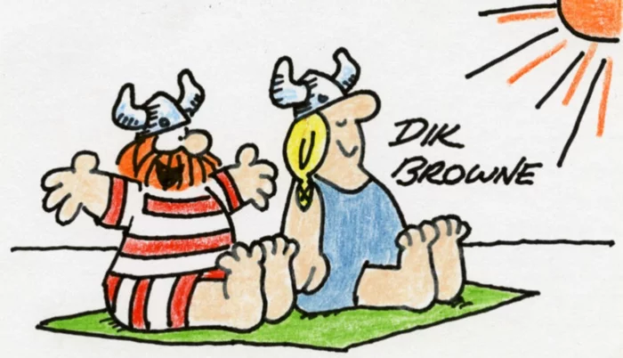 Dik Browne autograph