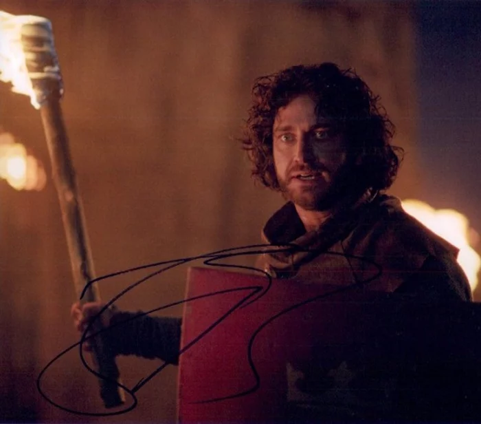 Gerard Butler autograph