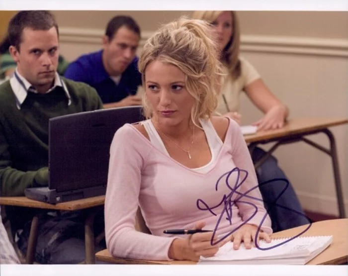 Blake Lively autograph