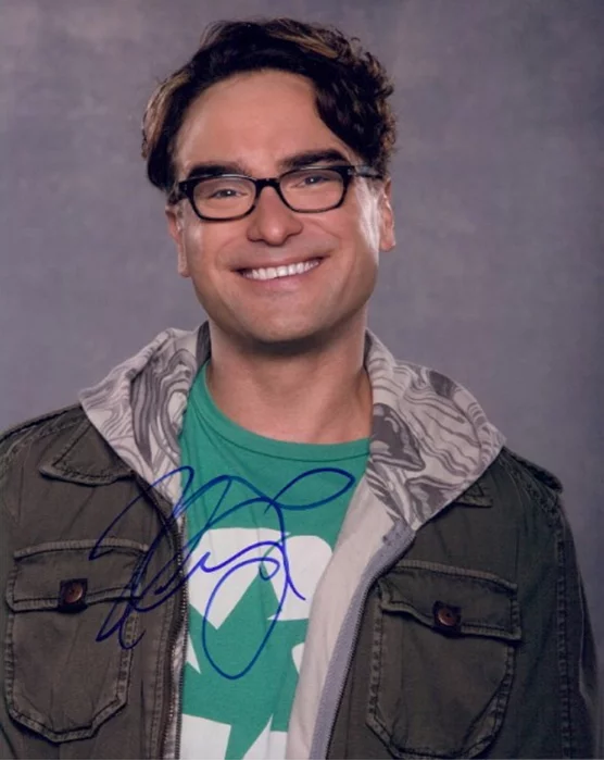 Johnny Galecki autograph