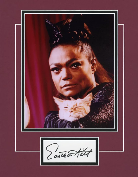 Eartha Kitt autograph
