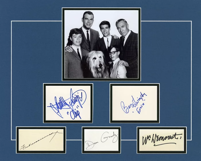 My Three Sons autograph