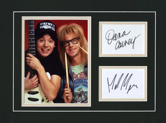 Wayne's World autograph