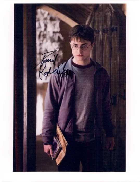 Daniel Radcliffe autograph