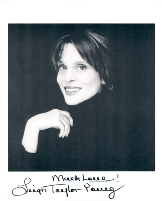Leigh Taylor Young autograph