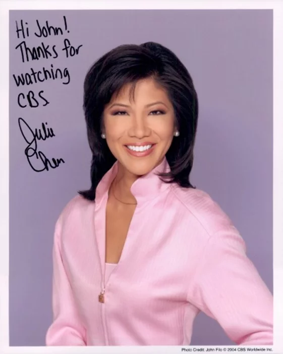 Julie Chen autograph