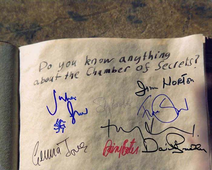 Harry Potter and the Chamber of Secrets  autograph