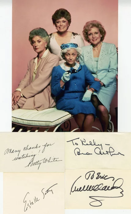 The Golden Girls autograph