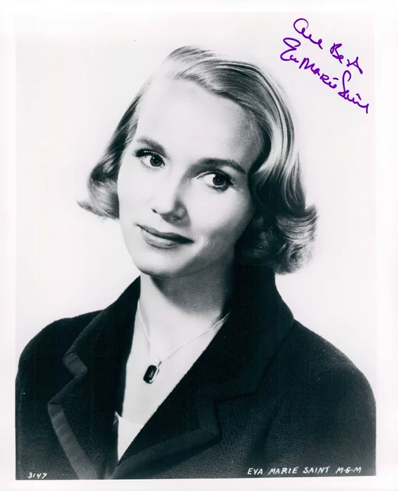 Eva Marie Saint autograph