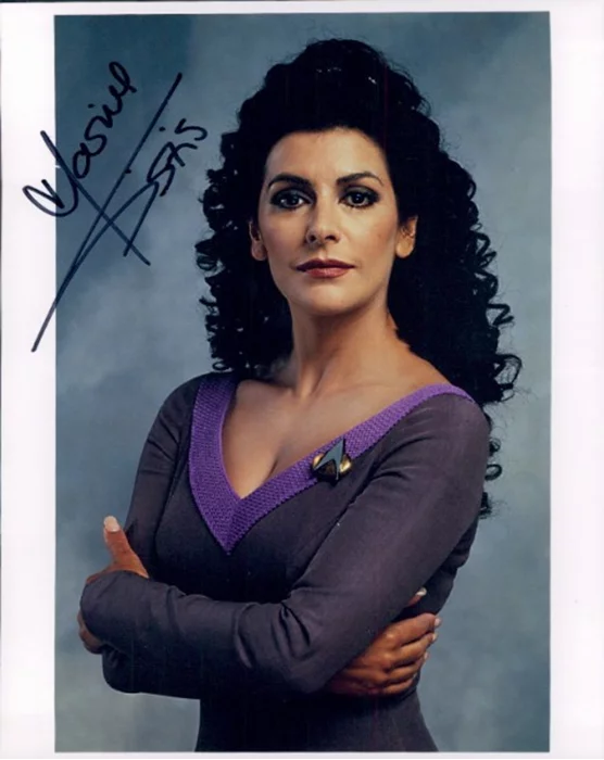 Marina Sirtis autograph