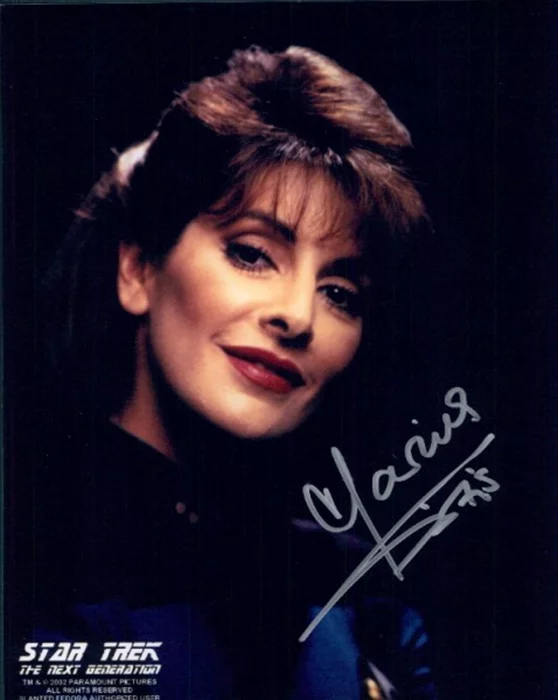 Marina Sirtis autograph