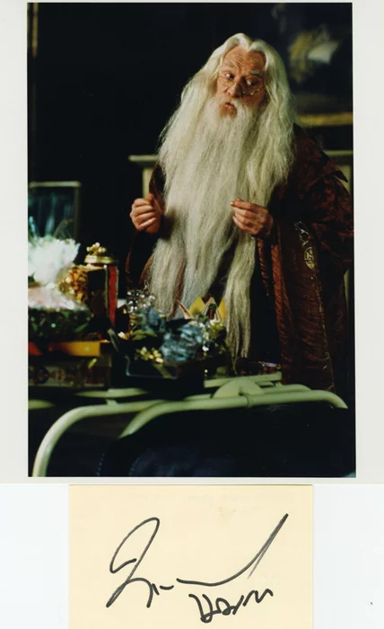 Richard Harris autograph