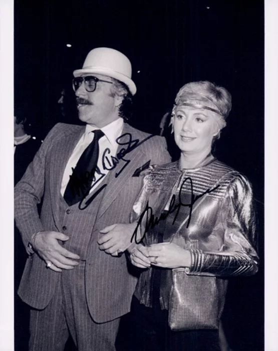 Shirley Jones & Marty Ingels autograph