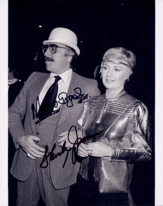Shirley Jones & Marty Ingels autograph
